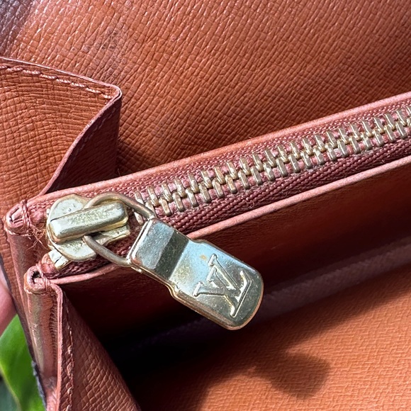 L1 Authentic Vintage Louis Vuitton Monogram Pochette Porte-Monnaie Cartes Wallet - Picture 11 of 16